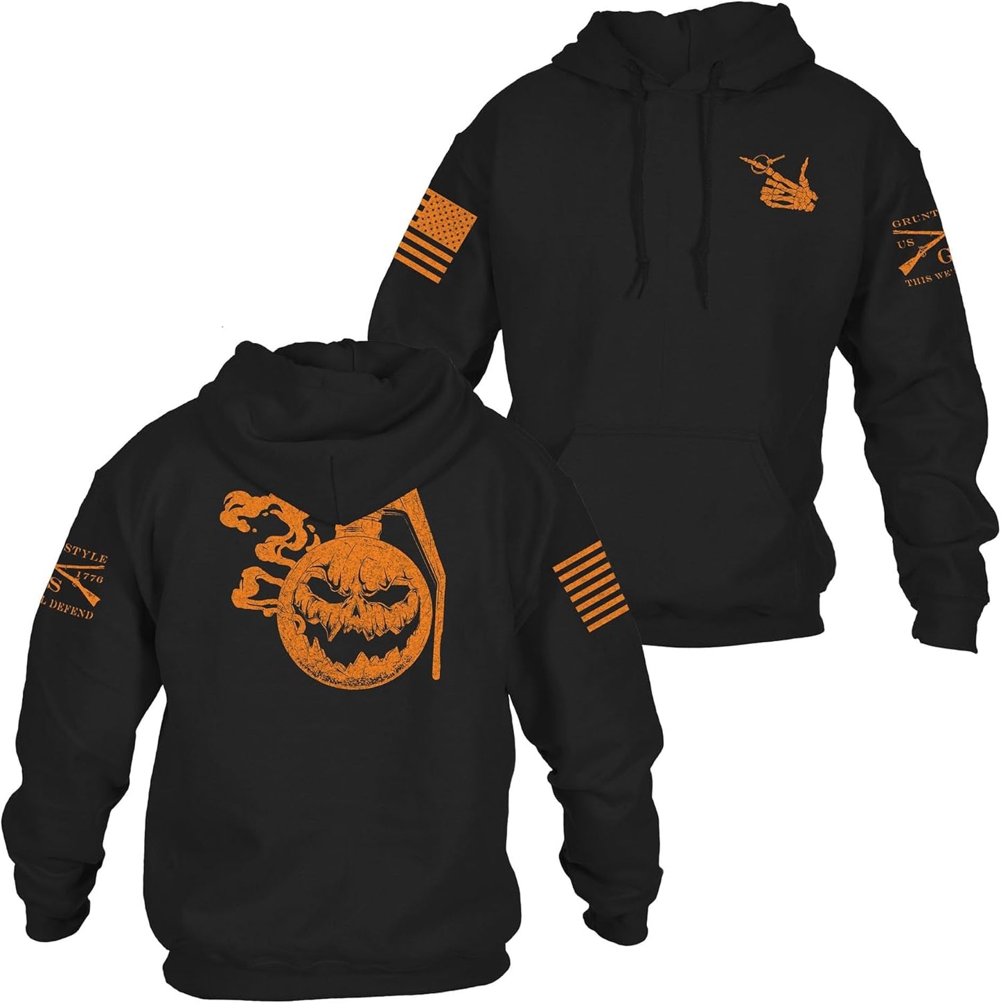 Grunt Style Jack-O-Nade Men's Hoodie for Ultimate Comfort