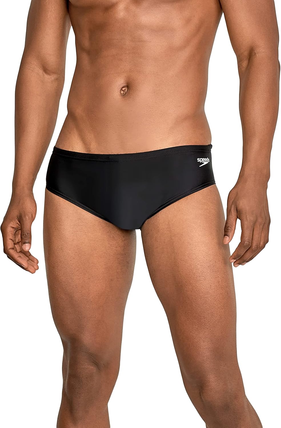 Speedo Mens Swimsuit Brief Eco Prolt Solid for Competitive Swimming