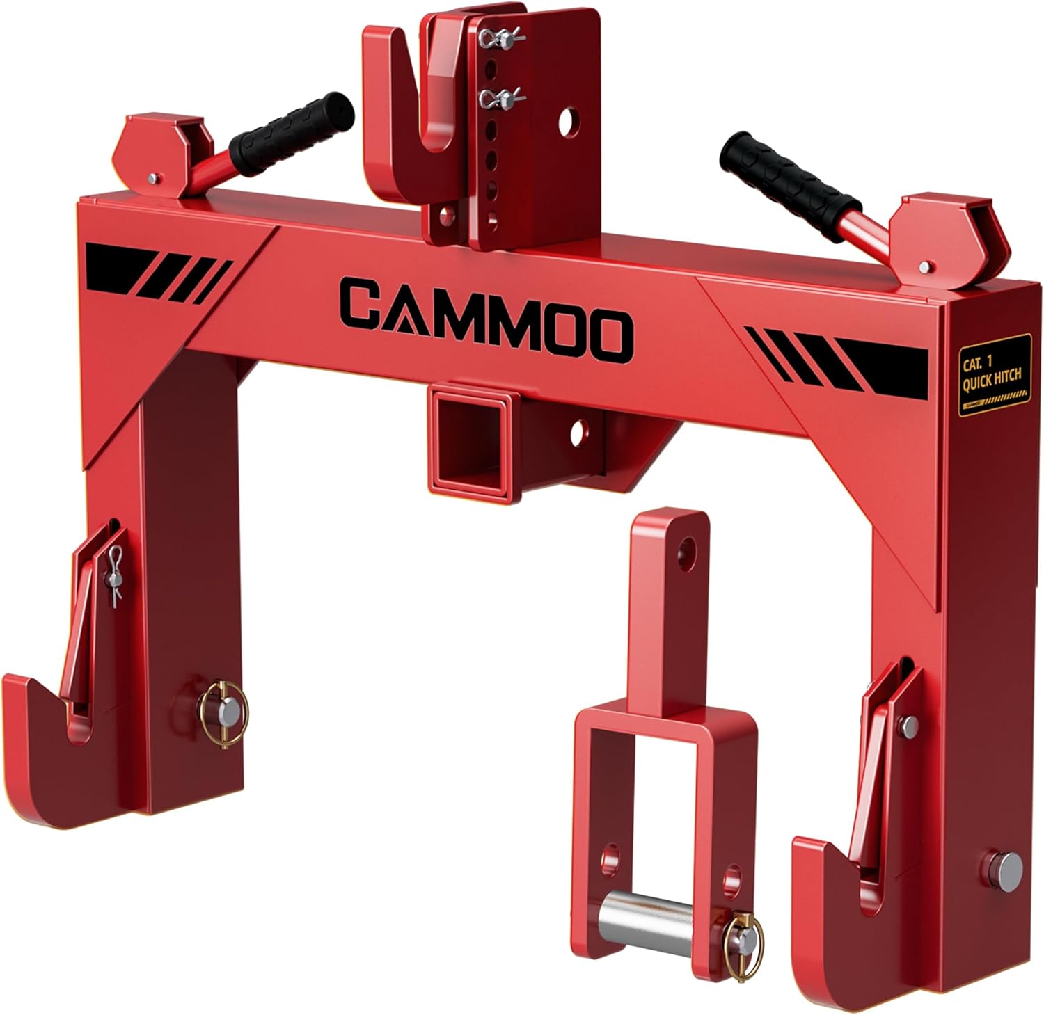 3-Point Quick Hitch with 2 Receiver for Versatile Tractor Use