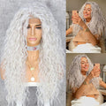 SAPPHIREWIGS Curly Lace Front Long Deep Wave Wig 26in - Natural Look