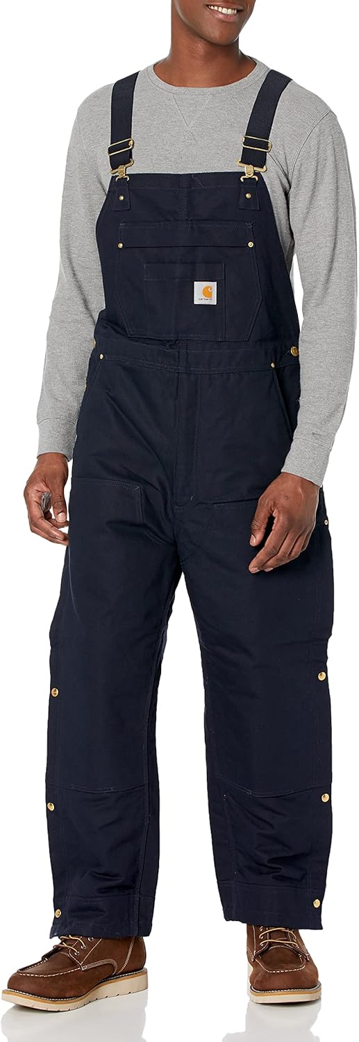 Carhartt Men's Loose Fit Firm Duck Insulated Bib Overall Review