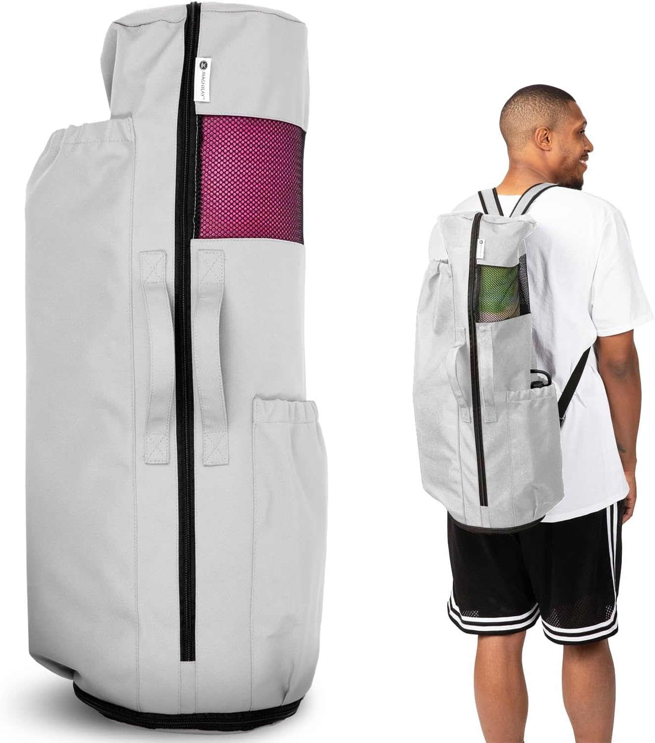 MAGNILAY Yoga Mat Bag - Durable Carrier with Adjustable Strap