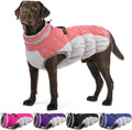 XXL Pink Large Dog Coat - Waterproof Warm Winter Jacket