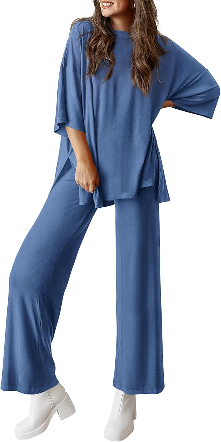 PRETTYGARDEN Two Piece Sets for Women Summer Fashion Lounge