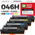 046H Toner Cartridge Set with Chip High Capacity Replacement