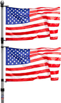 Telescoping Aluminum Portable Flagpole for Events and Celebrations