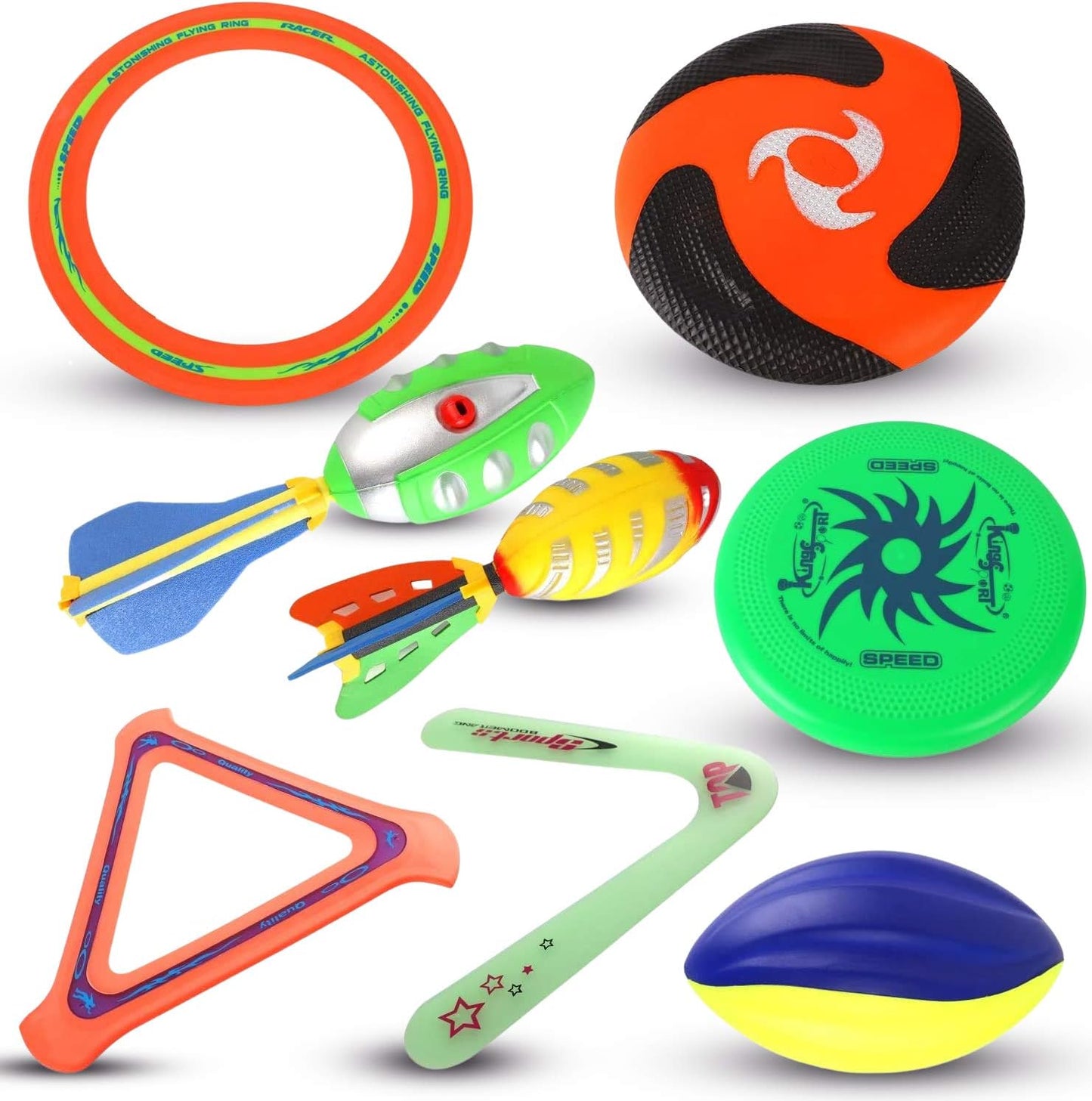 Ultimate Outdoor Family Games Set - 8-in-1 Fun!