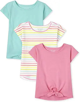 Baby Girls' and Toddler Short Sleeve Flutter Knit Shirts Review