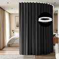 Room Divider Ceiling Mounted Blackout Curtain Track Set W10 x H8ft