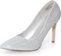 Women's Pointed Toe High Heels Pumps - 4in Stiletto Dress Shoes