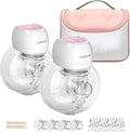 Wearable Hands Free Breast Pump - Strong Suction, Ultra-Light
