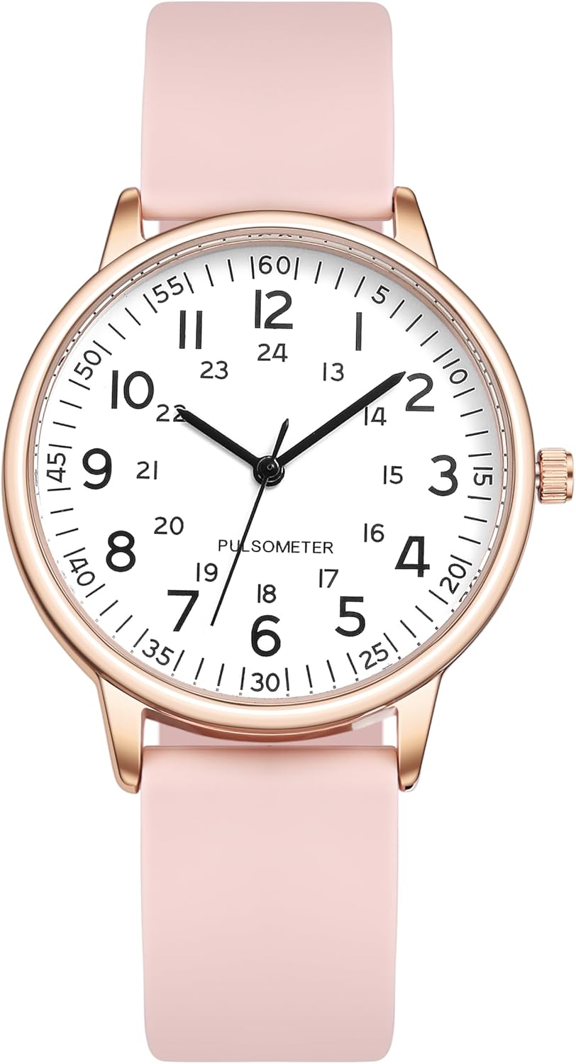 LAIMAI Women's Luminous Quartz Watch - Easy Read Dial, Waterproof