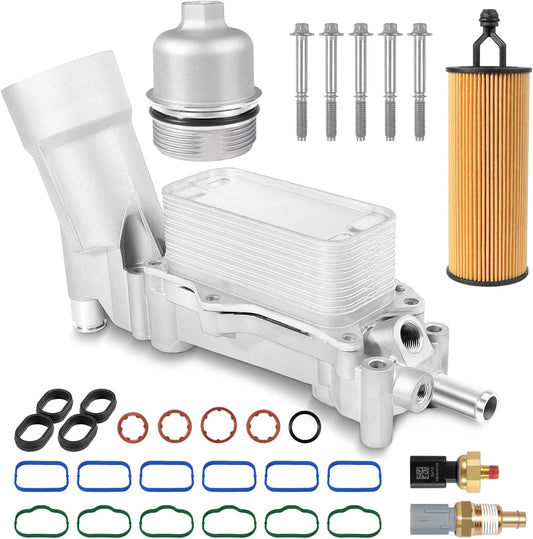 926-959 Oil Filter Housing Engine Oil Cooler Kit for Jeep Dodge