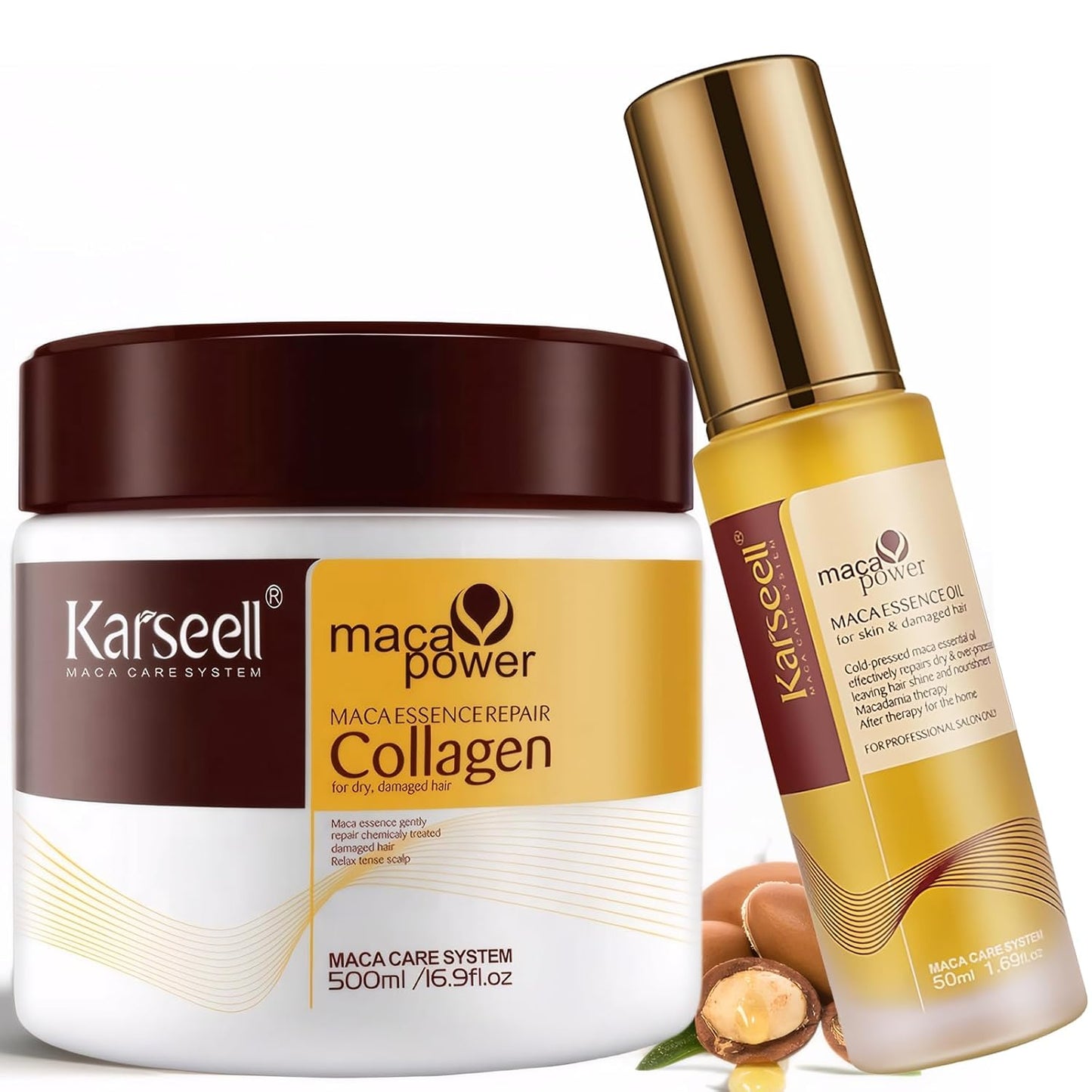 Karseell Collagen Hair Treatment for Deep Repair and Hydration