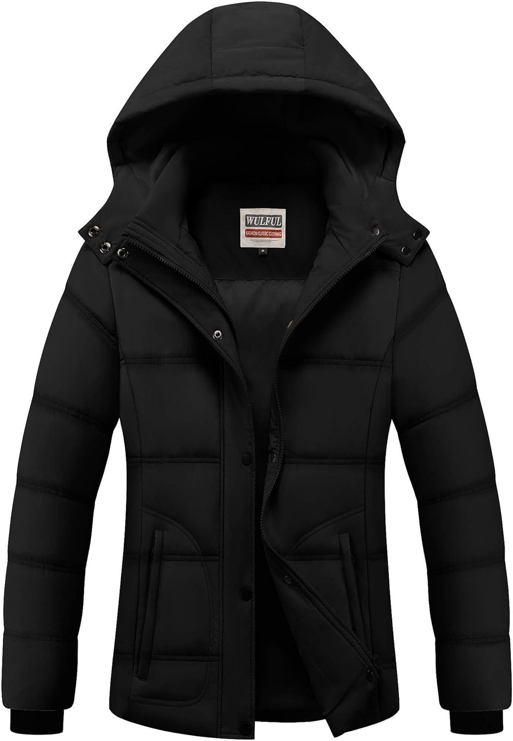 WULFUL Women's Winter Coats Lightweight Warm Puffer Jacket
