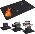 UBeesize Under Grill Mat 60x42 in - Fireproof BBQ Floor Protector
