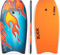 Legendary Pro X Bodyboard for Beach - Hard Slick Bottom, Fast Ride