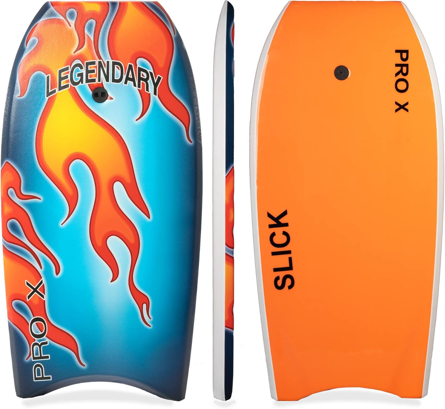 Legendary Pro X Bodyboard for Beach with Hard Slick Bottom