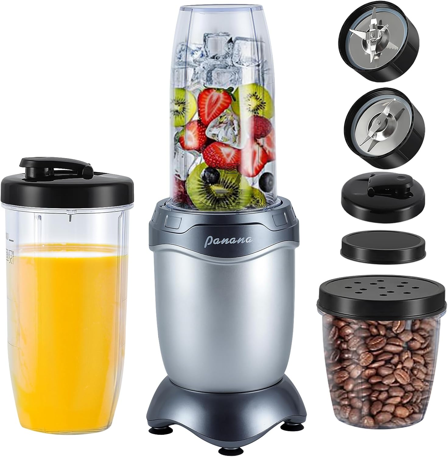 Panana 850W Portable Smoothie Blender - Blend On-The-Go!