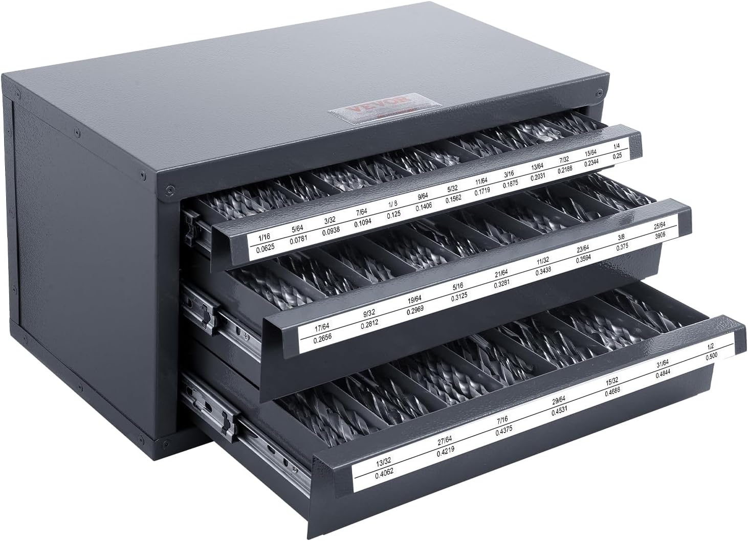 VEVOR Drill Bit Dispenser Cabinet for Efficient Tool Storage