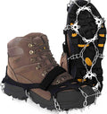 Walk Traction Ice Cleat Spikes Crampons - Upgraded Stainless Steel