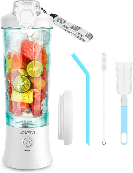 20oz USB-C Portable Blender: High-Speed Mixing Power!