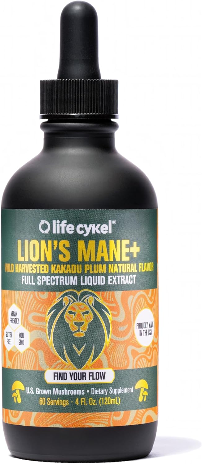 Lion's Mane Mushroom Extract with Kakadu Plum for Brain Boost