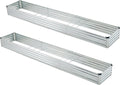 12x2x1ft Galvanized Raised Garden Bed (2 Pack) - Durable Outdoor