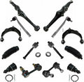 Front Steering & Suspension Kit Ball Joint Control Arm with Ball Joint