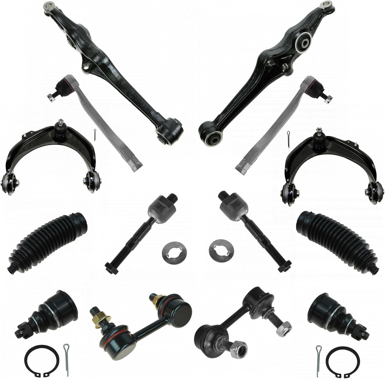 TRQ Front Steering & Suspension Kit for Acura Vehicles