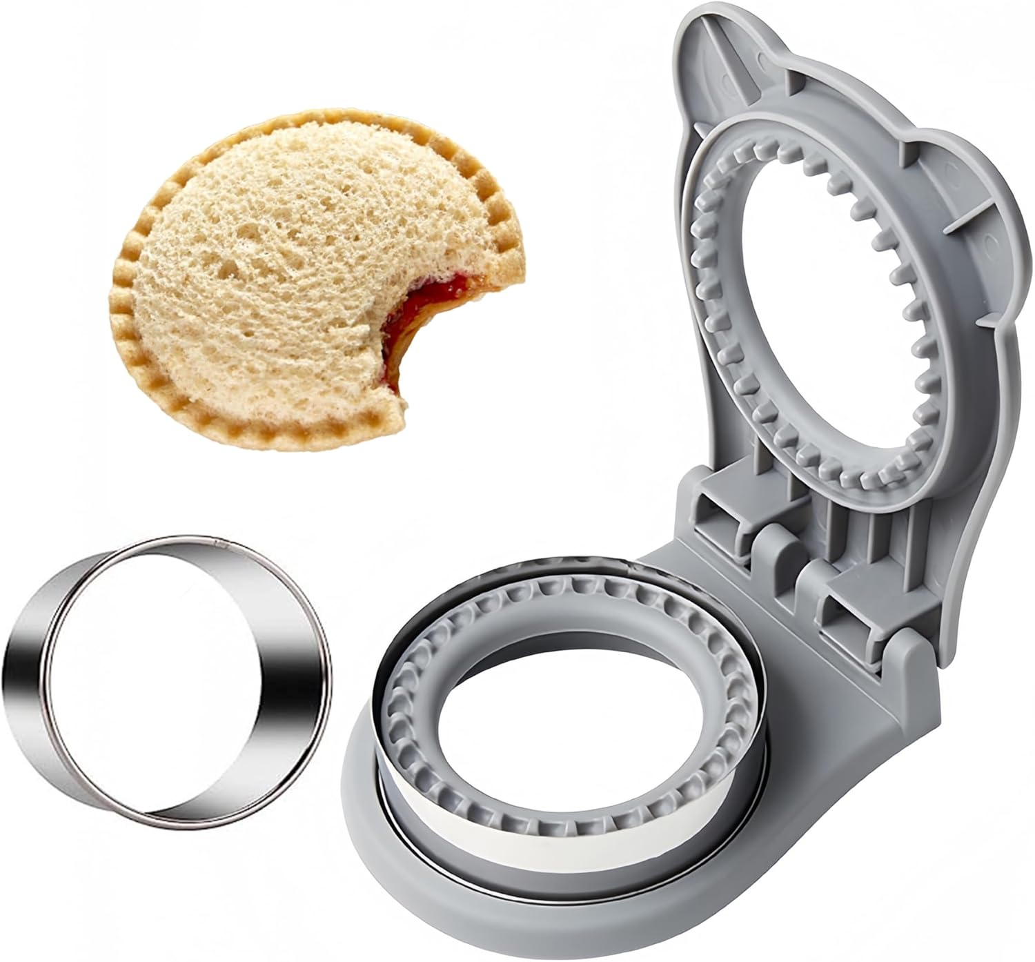 BOSIDETOOL Decruster Sandwich Maker - Easy School Lunch Prep
