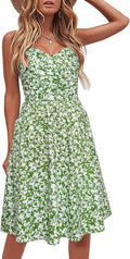 Casual Dresses for Women Sleeveless A Line Sundress - Pockets