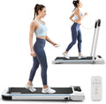 REDLIRO 2-in-1 Foldable Treadmill: Portable Fitness Power