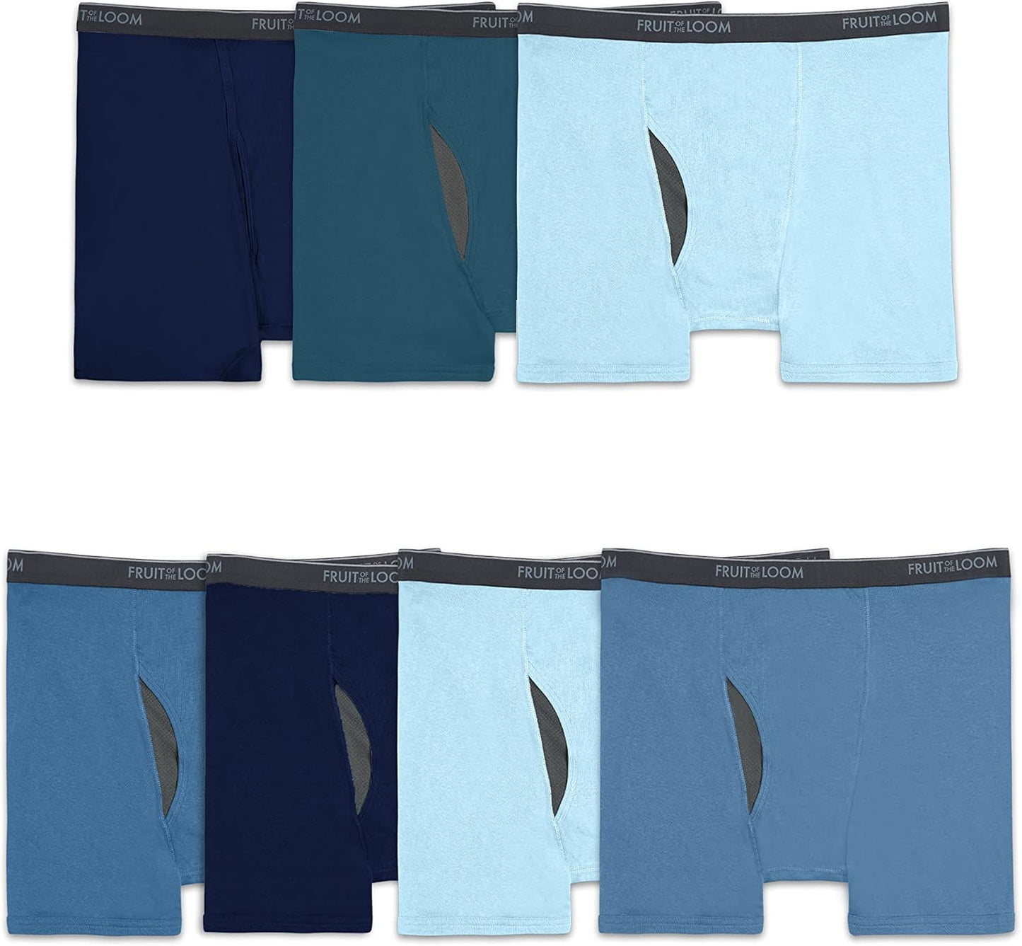 Fruit of the Loom Men's Coolzone Boxer Briefs for Comfort