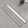 Linear Shower Drain 18 in Brushed 304 Stainless Steel - Tile Insert