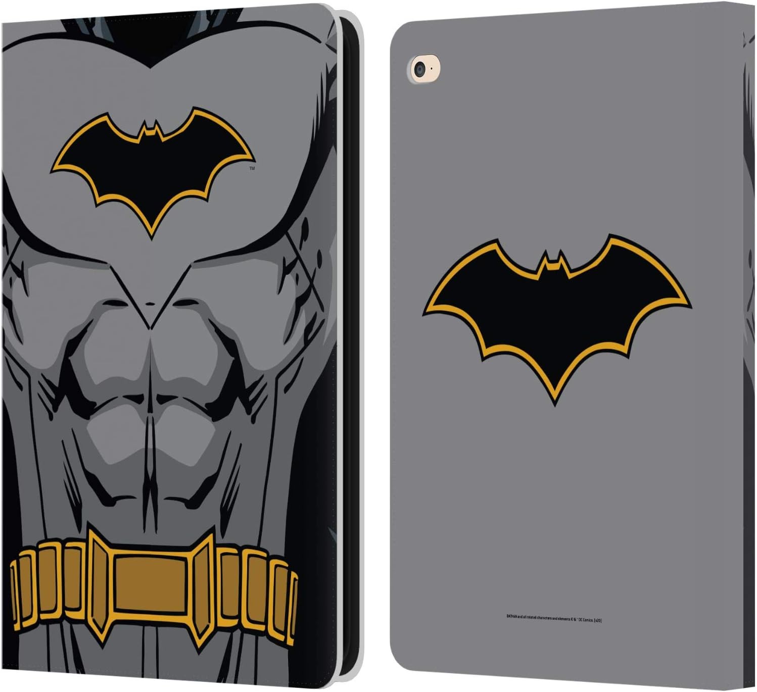 Batman DC Comics Rebirth Costume Leather Wallet Case for iPad Air 2