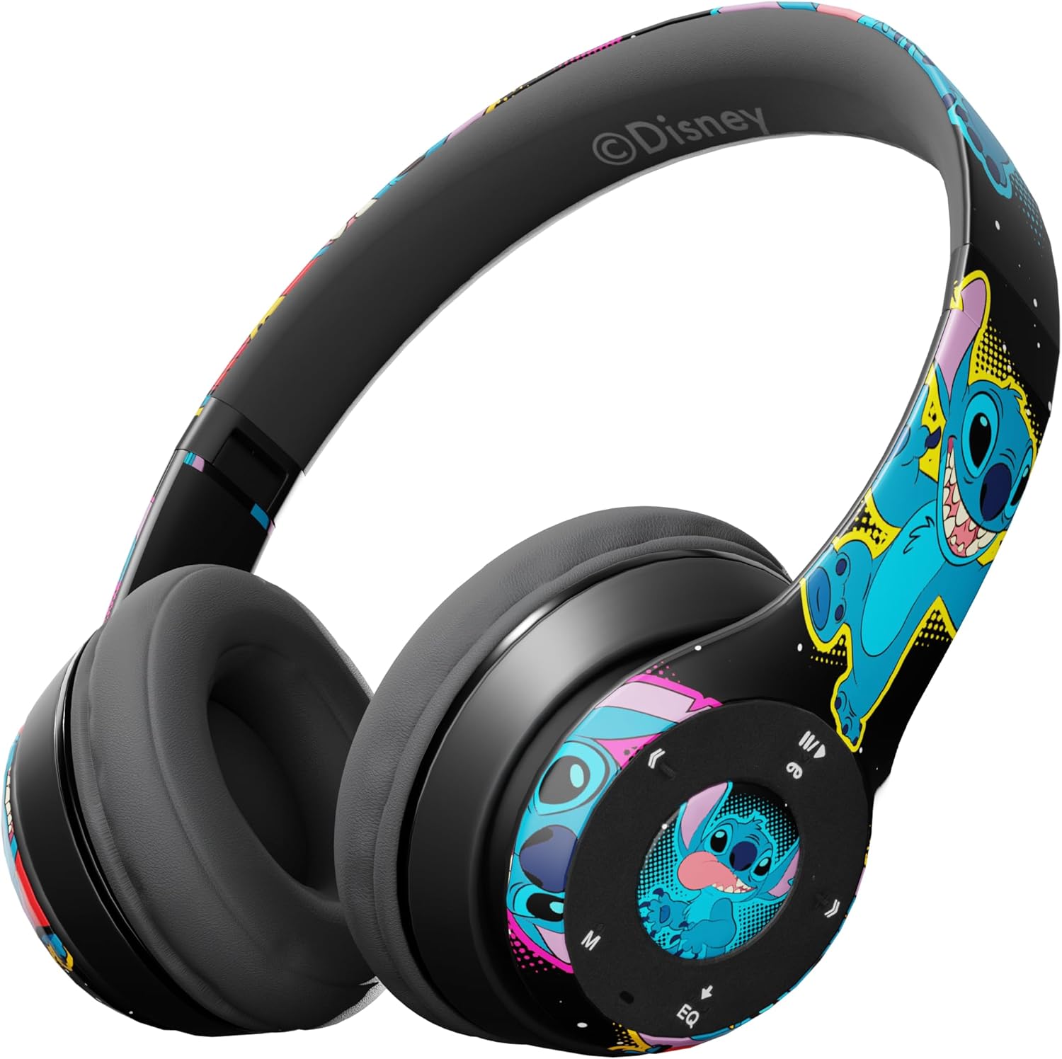 Disney Lilo & Stitch Wireless Headphones - Fun & Comfortable Sound