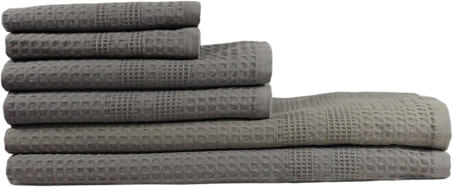GILDEN TREE Waffle Towel Set Quick Dry Thin for Every Home