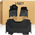 LASFIT Floor Mats 2025 for Ram 1500 Crew Cab - All Weather TPE Liners