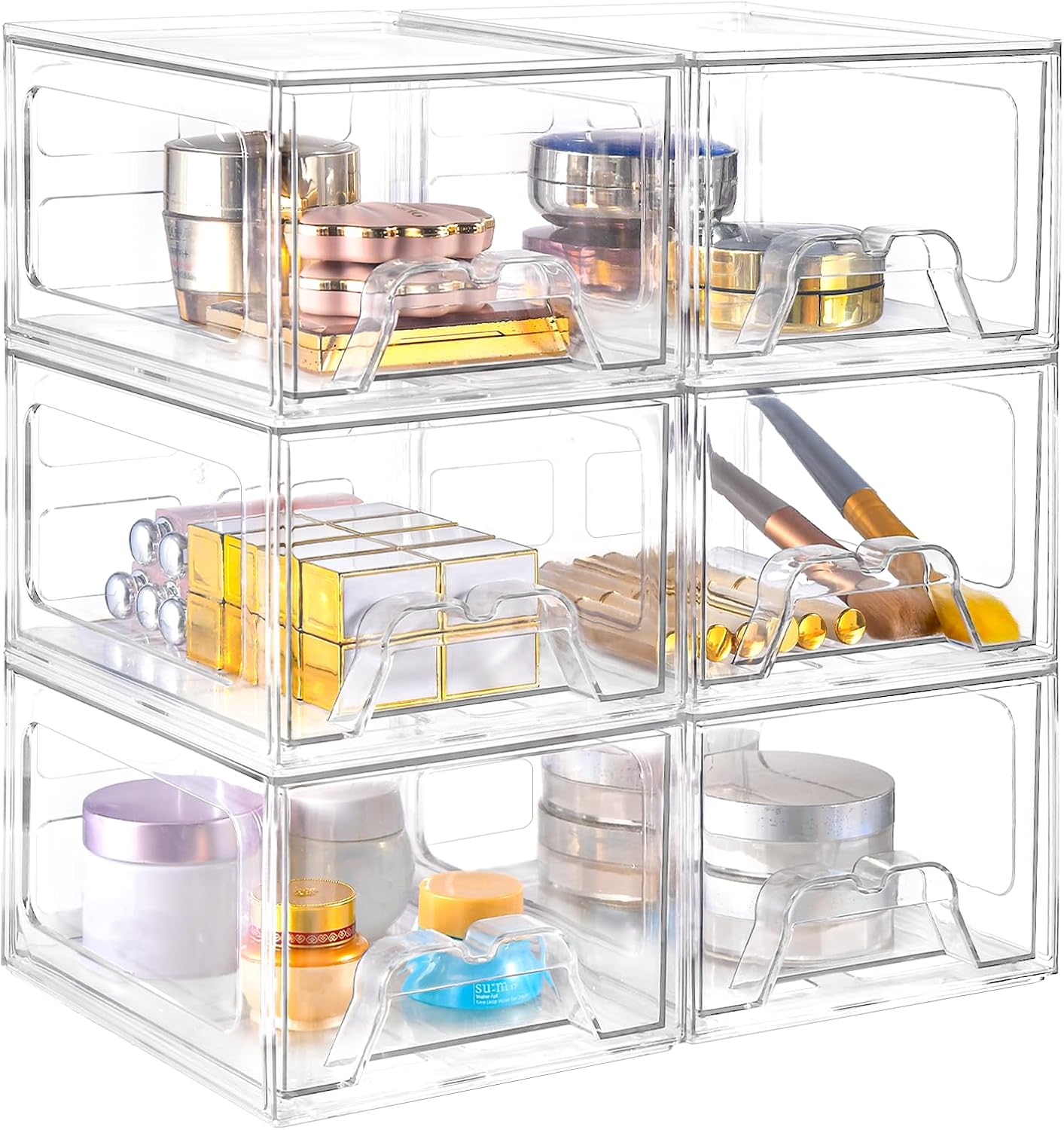 Space-Saving Makeup Organizer Drawer by Stebopum
