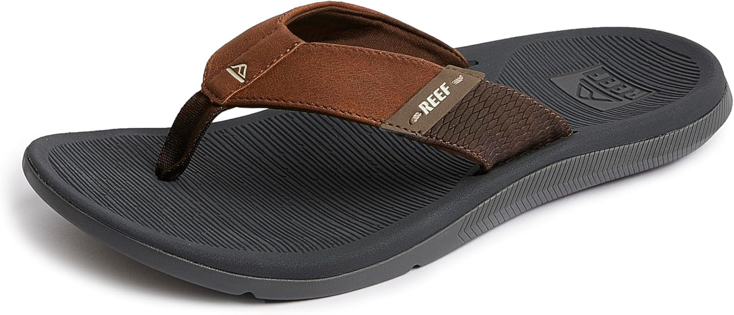 REEF Santa Ana Men's Flip Flop with Arch Support and Comfort