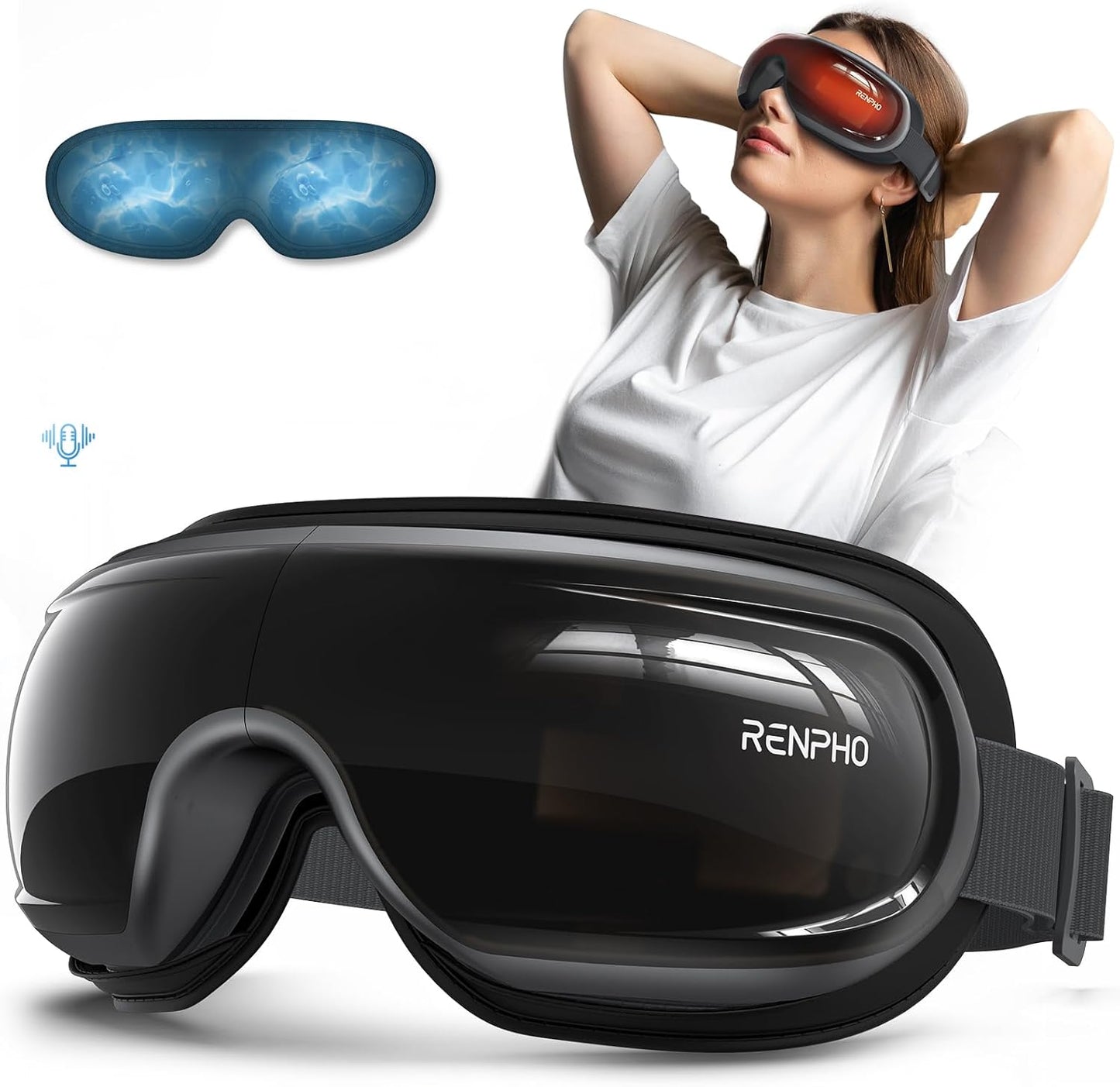 RENPHO Eyeris 3 Eye Massager with Heat and Cooling Features