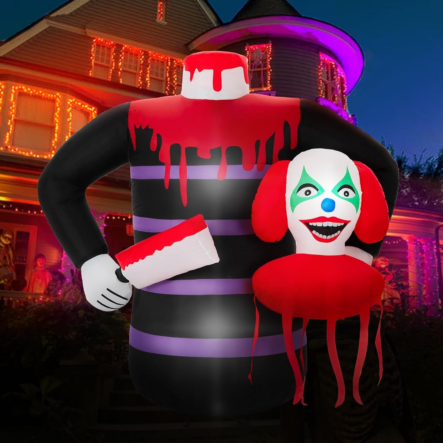 5Ft Halloween Inflatables Outdoor Decorations for Spooky Fun