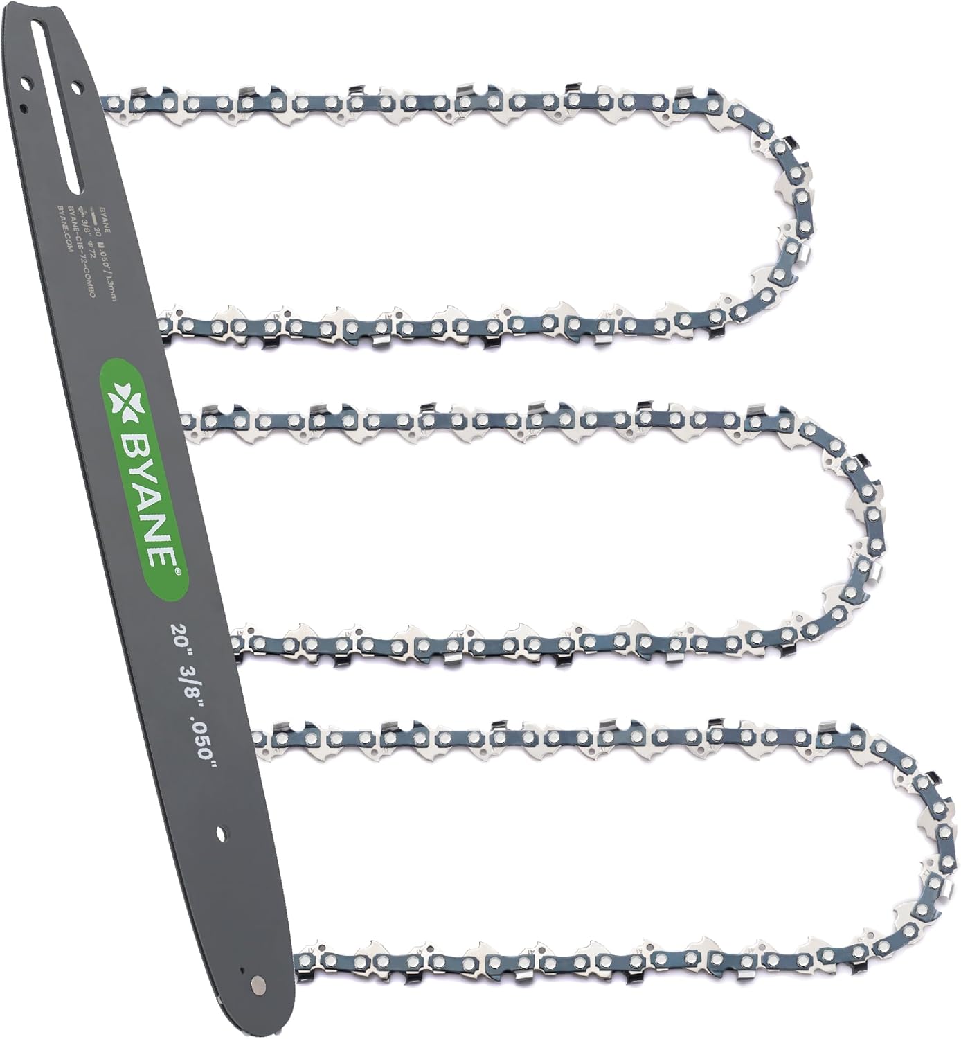 20 Inch Chainsaw Bar and Chain Combo for Husqvarna and More