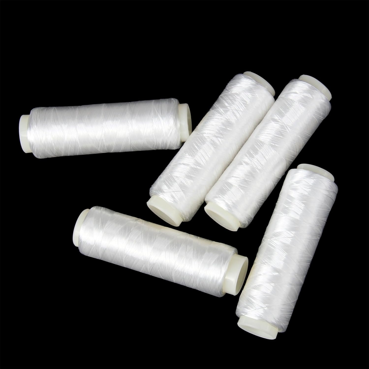 AnglerDream 0.2mm Bait Elastic Thread: 656FT Spool - Keep Bait Secure!