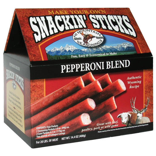 Hi Mountain Snack Stick Seasoning Kit for Delicious Pepperoni