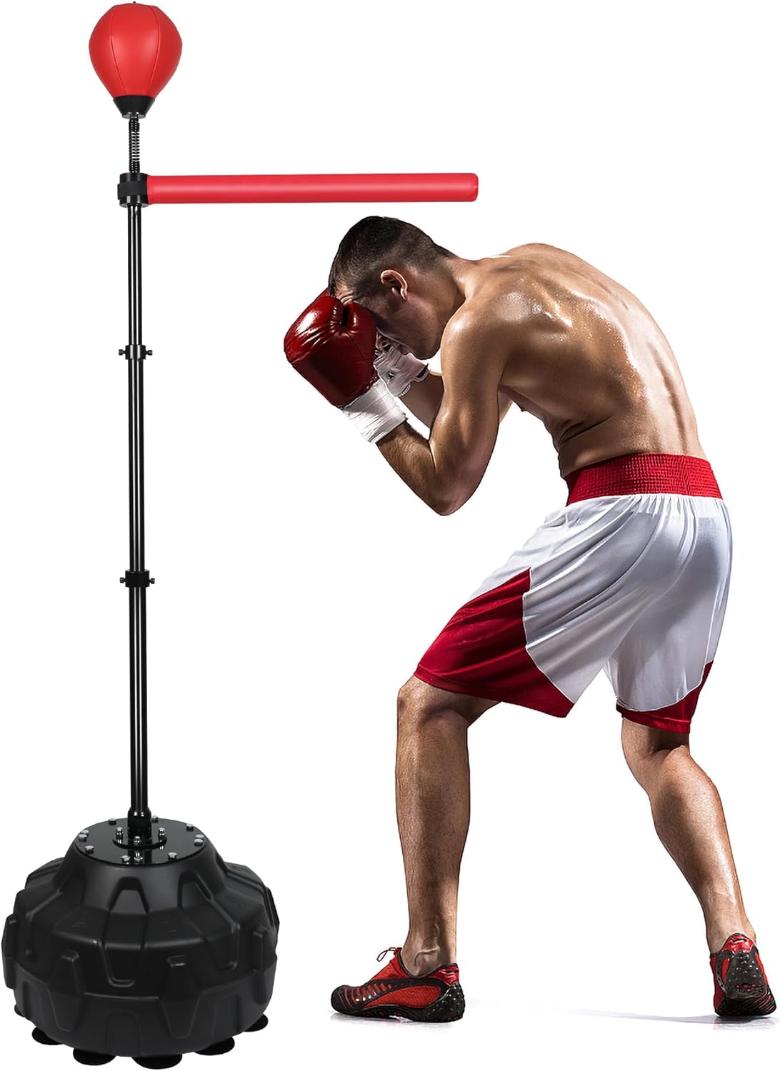 360 Reflex Ball Boxing Kit - Adjustable Height, INNOLIFE