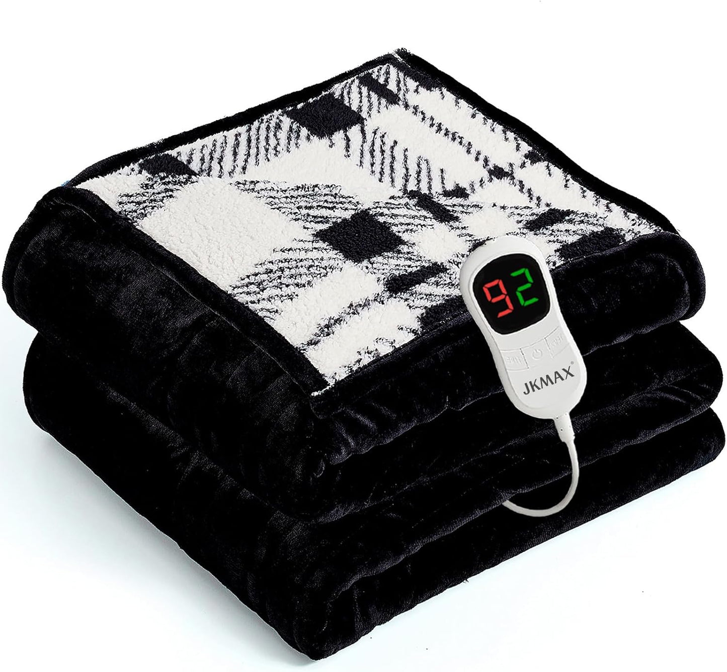 Heated Electric Blanket Full Size - Flannel Heating Blanket