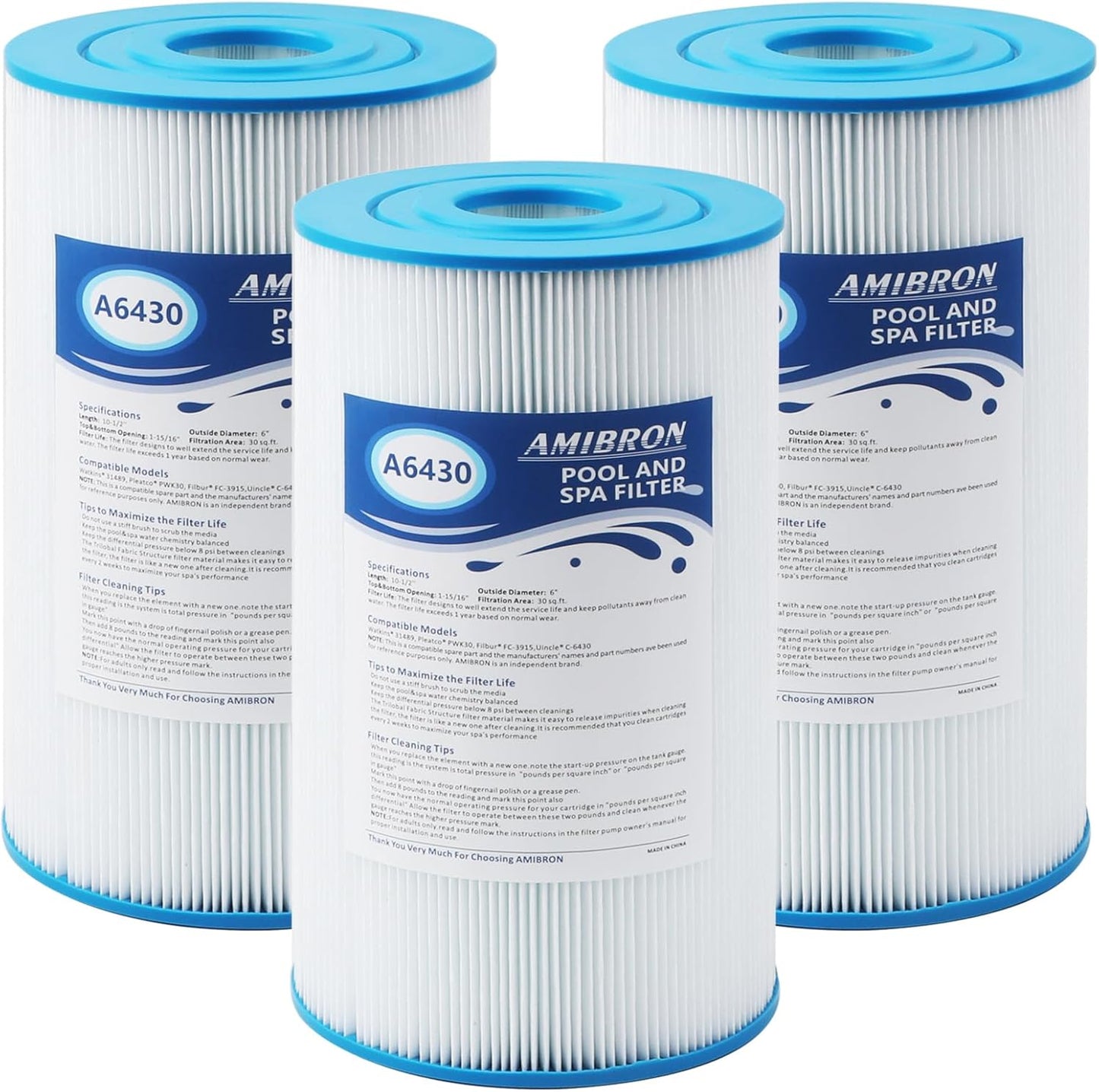PWK30 Hot Springs Spa Filters for Watkins and Unicel Models