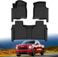 Floor Mats for 2019-2025 Chevy Silverado/GMC Sierra Crew Cab - Full